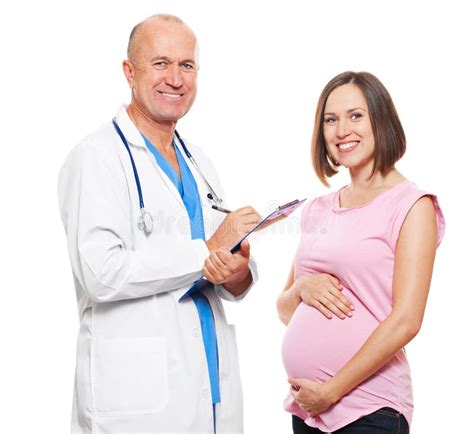 Pregnant Woman And Doctor Stock Photos Image 21934153