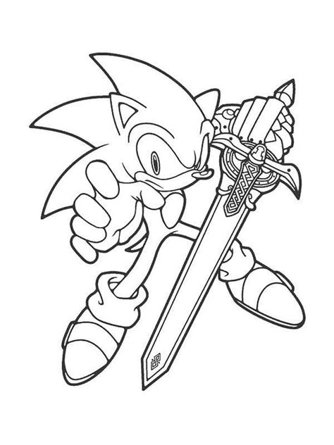 Sonic Hedgehog Colouring Pages Free When Viewed From Its Appearance