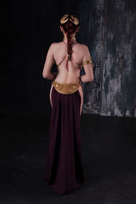 Princess Leia Organa Slave Bikini Costume From Star Wars Etsy