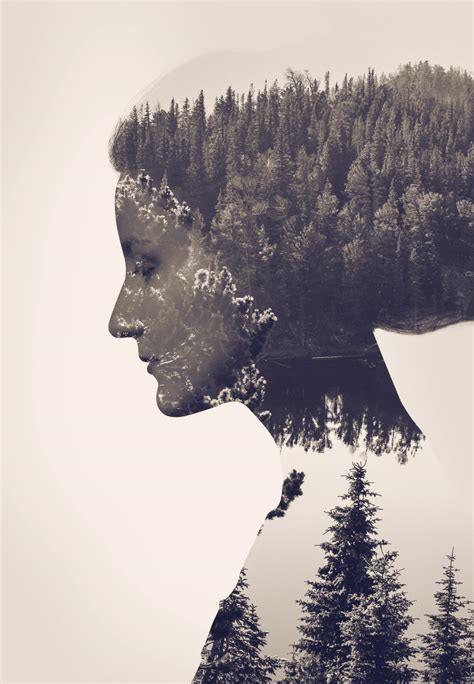 Amazing Use Of The Double Exposure Effect T Ideas Creative Spotting