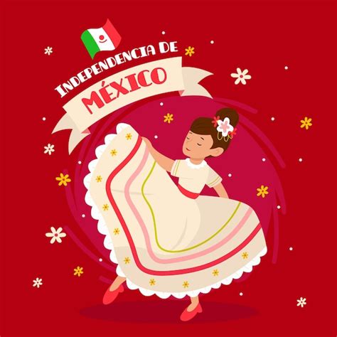 Free Vector Hand Drawn Mexico Independence Day