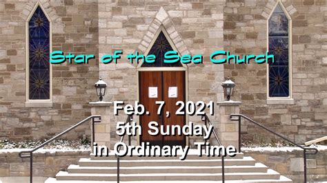 Sots Feb 7 2021 5th Sunday In Ordinary Time Youtube