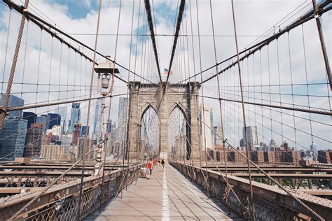 Brooklyn Bridge New York City Royalty Free Stock Photo