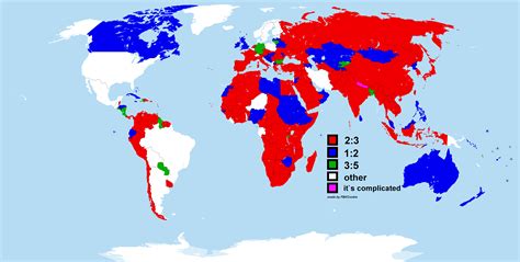 Map Of The World In Correct Proportion Map Of World