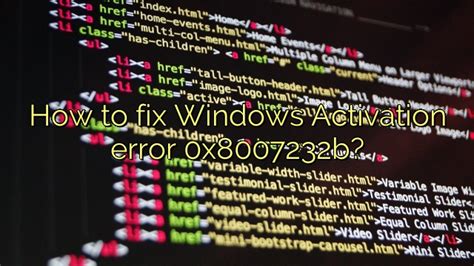 How To Fix Windows Activation Error 0x8007232b Icon Remover