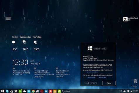 How To Customize Windows 10 Simple Desktop Theme For