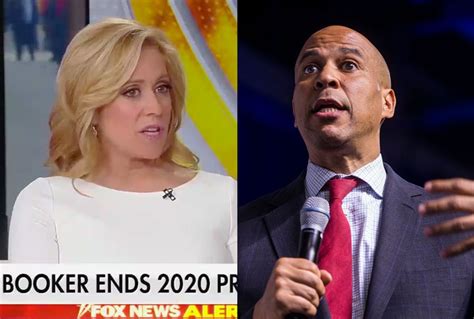 fox news melissa francis suggests that cory booker left the presidential race because he s
