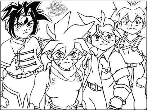 Beyblade Coloring Pages 57 Images Free Printable