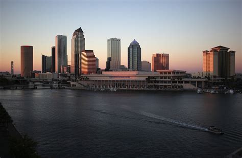Tampa Skyline Sunset · Free Photo On Pixabay
