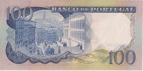 Portugal 100 Escudos Banknote 1978 Camilo Castelo Brancoworld