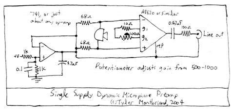 Dynamic Microphone Preamp Under Repository Circuits 21885 Nextgr