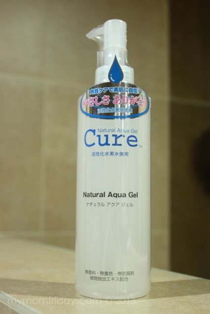 These include paraben, artificial fragrances, artificial colors, sulfate, and ammonia. My Mom-Friday: Mom-Finds: Cure Natural Aqua Gel, Japan's ...