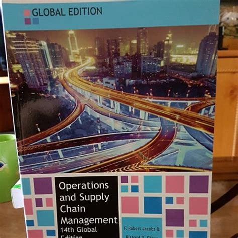 Operations And Supply Chain Management 14th Global Edition Bibliofeira
