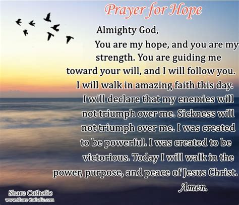 Prayer For Hope