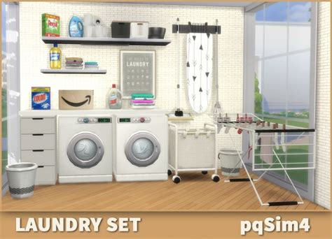 Pqsims4 Laundry Set • Sims 4 Downloads