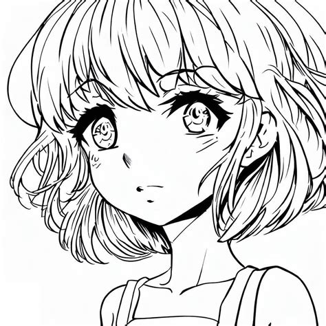 Free Anime Girl Coloring Page Download Print Or Color Online For Free