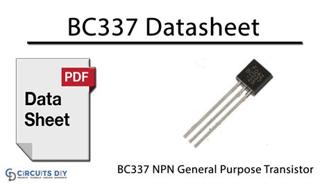 Bc337 Transistor Pinout Equivalents And Applications Vrogue Co