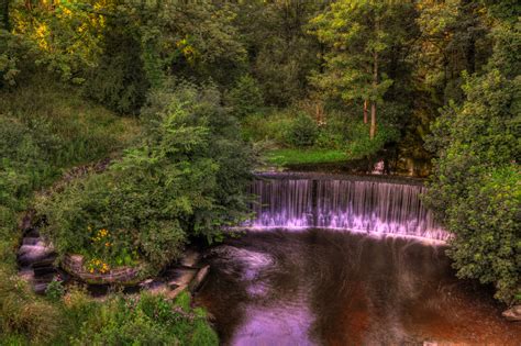 England Parks Waterfalls Forests Yarrow Valley Park Nature