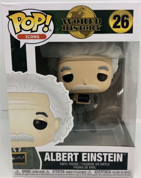 Funko Pop American History Albert Einstein Physicist Scientist Vinyl In