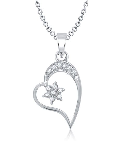 Vk Jewels Star Heart Shape Combo Ring Pendant Buy Vk Jewels Star Heart Shape Combo Ring