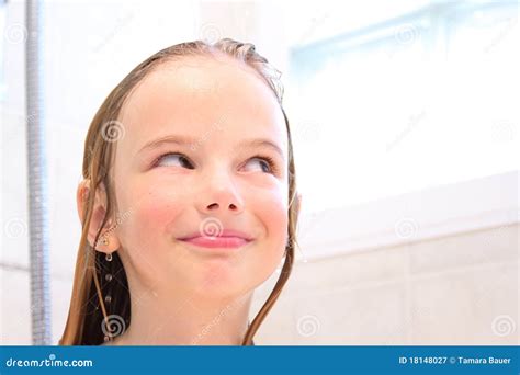 Young Girl Shower Telegraph