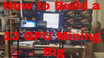 In times when major producers of highly specialized equipment like bitmain and bitfury are for example, one featured bitcoin mining rig costs usd $1,767 to build and operate and generates $4.56 how to build a btc mining rig in profit per day at. How to Build a 13 GPU Mining Rig With 7 1080 Ti & 6 Rx 580 ...