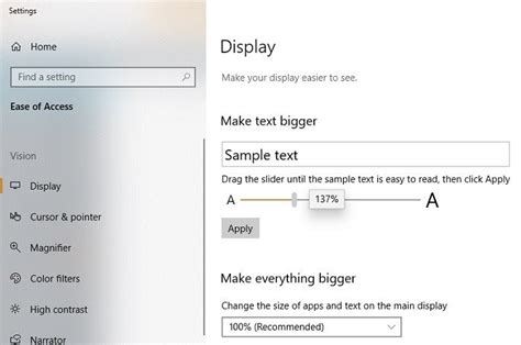 How To Resize Desktop Icons Fonts And Other Display Items In Windows