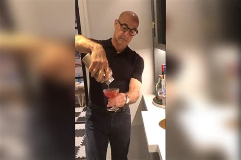 stanley tucci goes viral in negroni mixing lesson