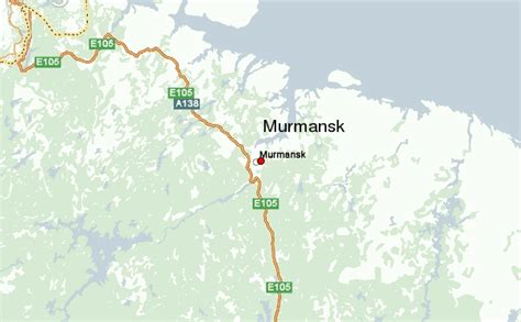 Map Of Murmansk Oblast Maps Of Russia Regions Planetologcom Images