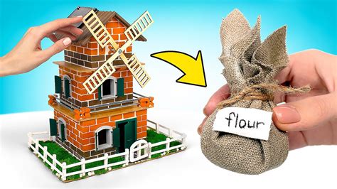 Amazing Windmill From Mini Bricks 🧱🌾 Youtube