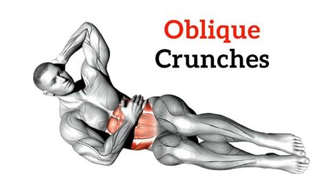 Oblique Crunches How To Do Muscles Worked And Variations