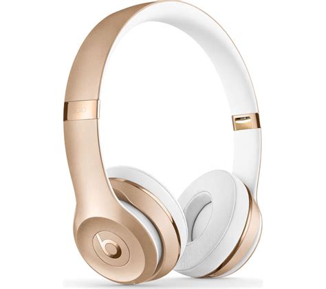 Buy Beats Solo 3 Wireless Bluetooth Headphones Gold Free Delivery