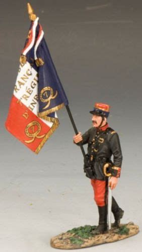 World War 1 French Army Fw084 Poilu Flag Bearer Made By King And