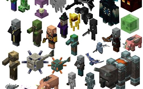 List Of Untameable Mobs In Minecraft 119