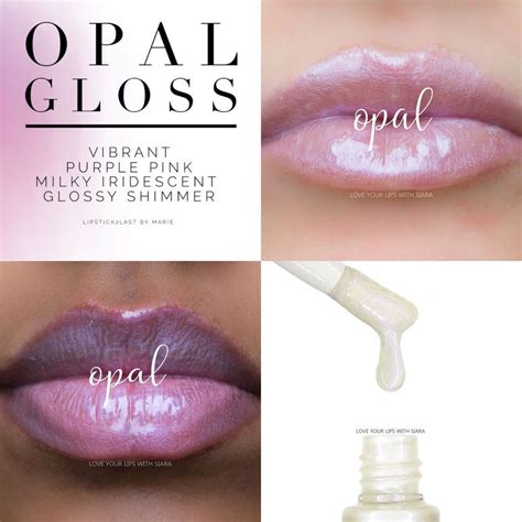 Opal Gloss Lipsense Senegence Full Size Senegence Lipsense Gloss
