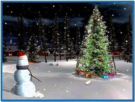 Christmas Eve Snow Screensaver Download Free