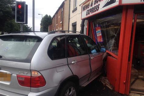 Car Smashes Through Cannock Shop Front Express And Star