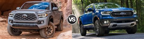 Compare 2020 Toyota Tacoma Vs 2020 Ford Ranger Enid Ok