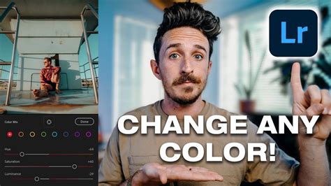 Change Any Color In Lightroom With Hsl Sliders Youtube