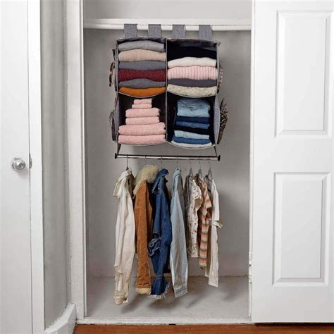 Cube Closet Organizer With Hanging Rod Dormify Dorm Room Storage Dorm Closet Dorm Storage