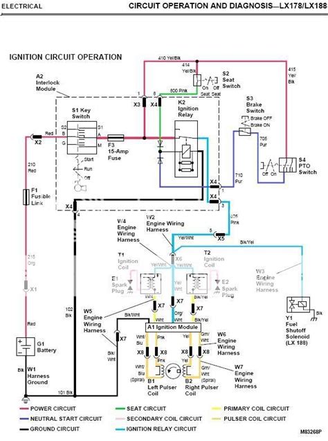 40 John Deere Lx178 Parts Diagram