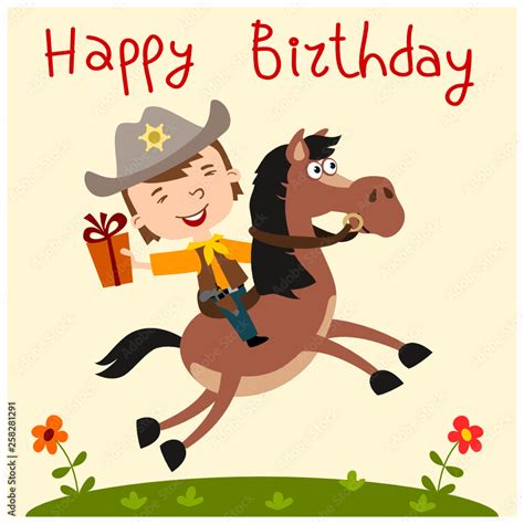 Happy Birthday Cowboy Hat