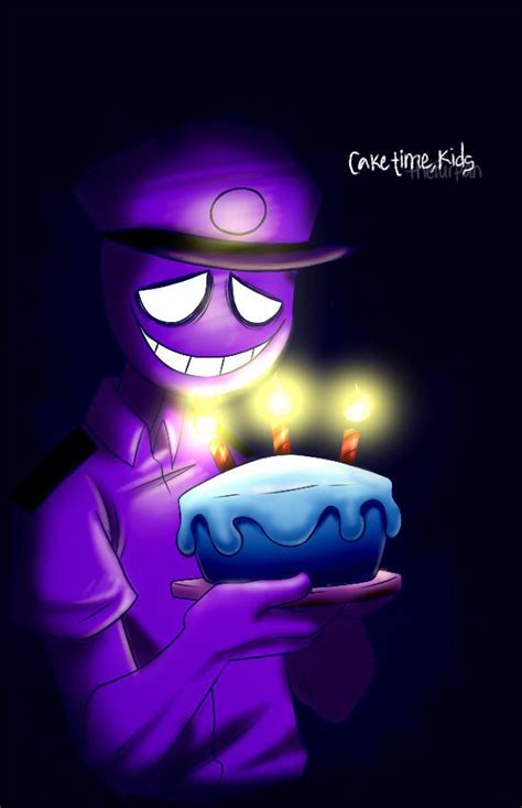 Purple Guyvincent Purple Guy Fnaf Night Guards Five Nights At Freddys