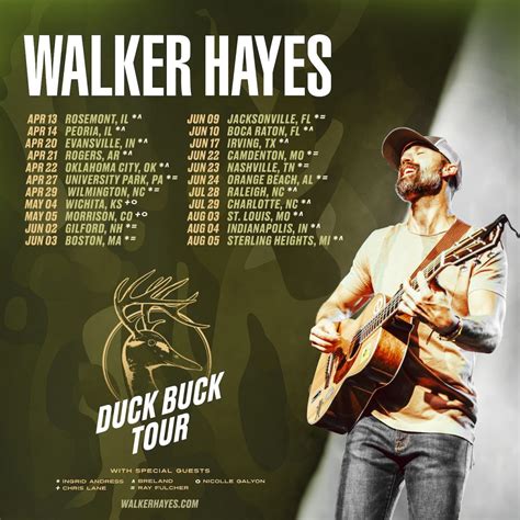 Walker Hayes Concert Live Stream Date Location And Tickets Info