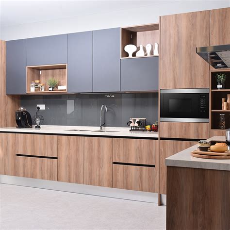 Scroll on for 20 modern and versatile ideas that are sure to inspire. Modern Classic Contrast Modular L-Shape Kitchen - Crownlivin