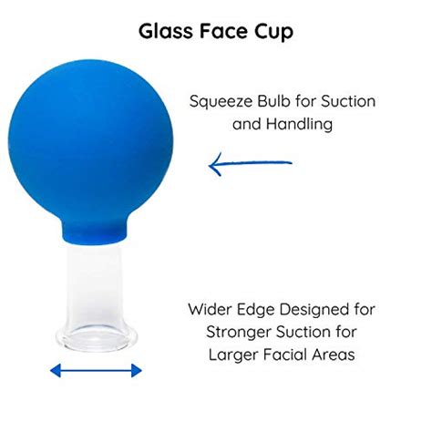 Cupping Warehouse Glass 2 Smaller Facial Cupping Set Massage Clear Glass Cupping Therapy Sets