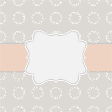 Abstract Background In Nude Colors With Frame Vector Illustration