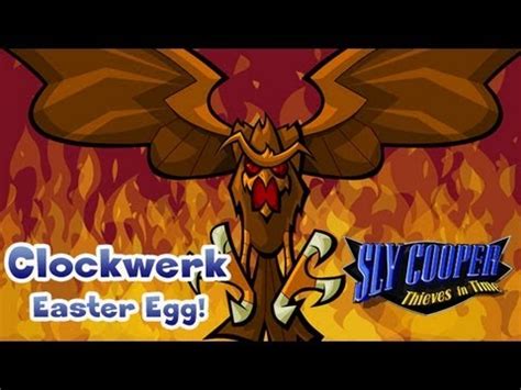 Sly Cooper Thieves In Time Clockwerk Easter Egg YouTube