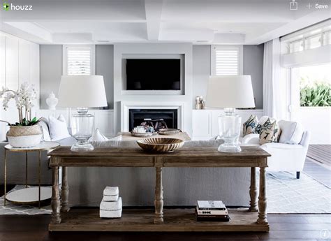 Grey Scale Hamptons Living Transitional Living Rooms Living Room