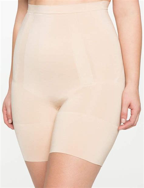 SPANX OnCore High Waisted Mid Thigh Short Plus Size Womens Clothing